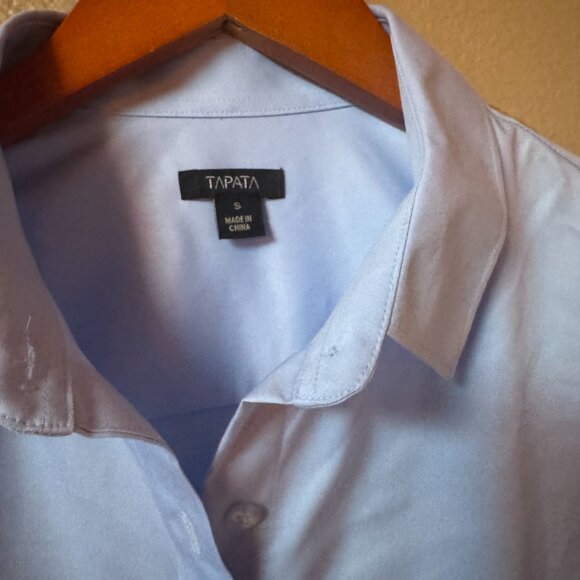 Womens Bodysuit Blouse Button Down One-Piece Long Sleeve Solid Office Work Shirt - Picture 7 of 11